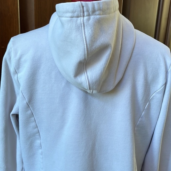 North Face GUC Full zip Hoodie Light lavender/ light gray Size L - Picture 12 of 15